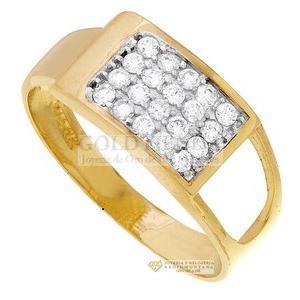 ANILLO DIAMANTE LISO 20PTS 14K