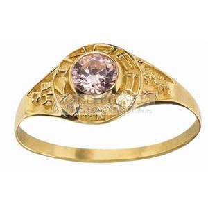 Anillos de graduación kinder de oro best sale