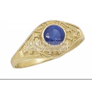 ANILLO KINDER 4MM AZUL N3 10K