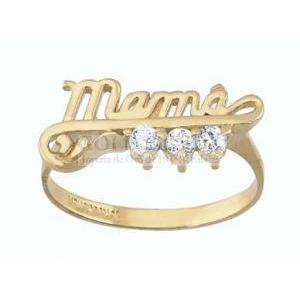 ANILLO PRIMARIA FAJITO N7 10K