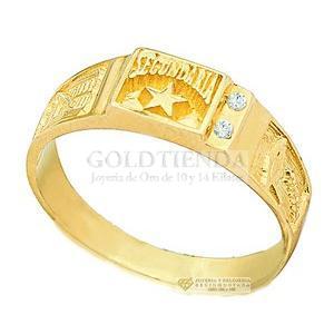 ANILLO SECUNDARIA RELLENO N10 10K