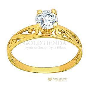 ANILLO SOLITARIO S 10K