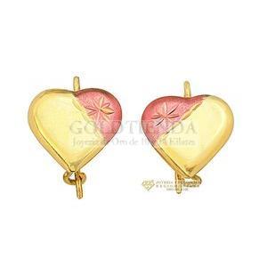 ARETE CORAZON COLOR 10K