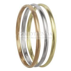 PULSERA ESPIRAL CAUCHO-BIMETAL DE 10K